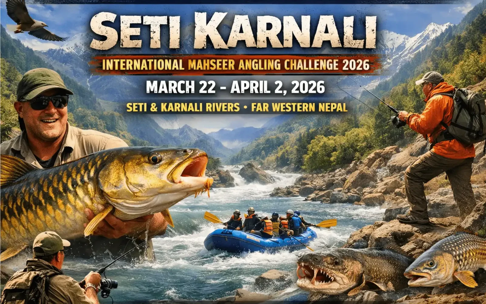 Nepal Announces First-Ever International Mahseer Fishing Competition