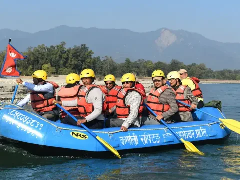 Tamakoshi River Rafting