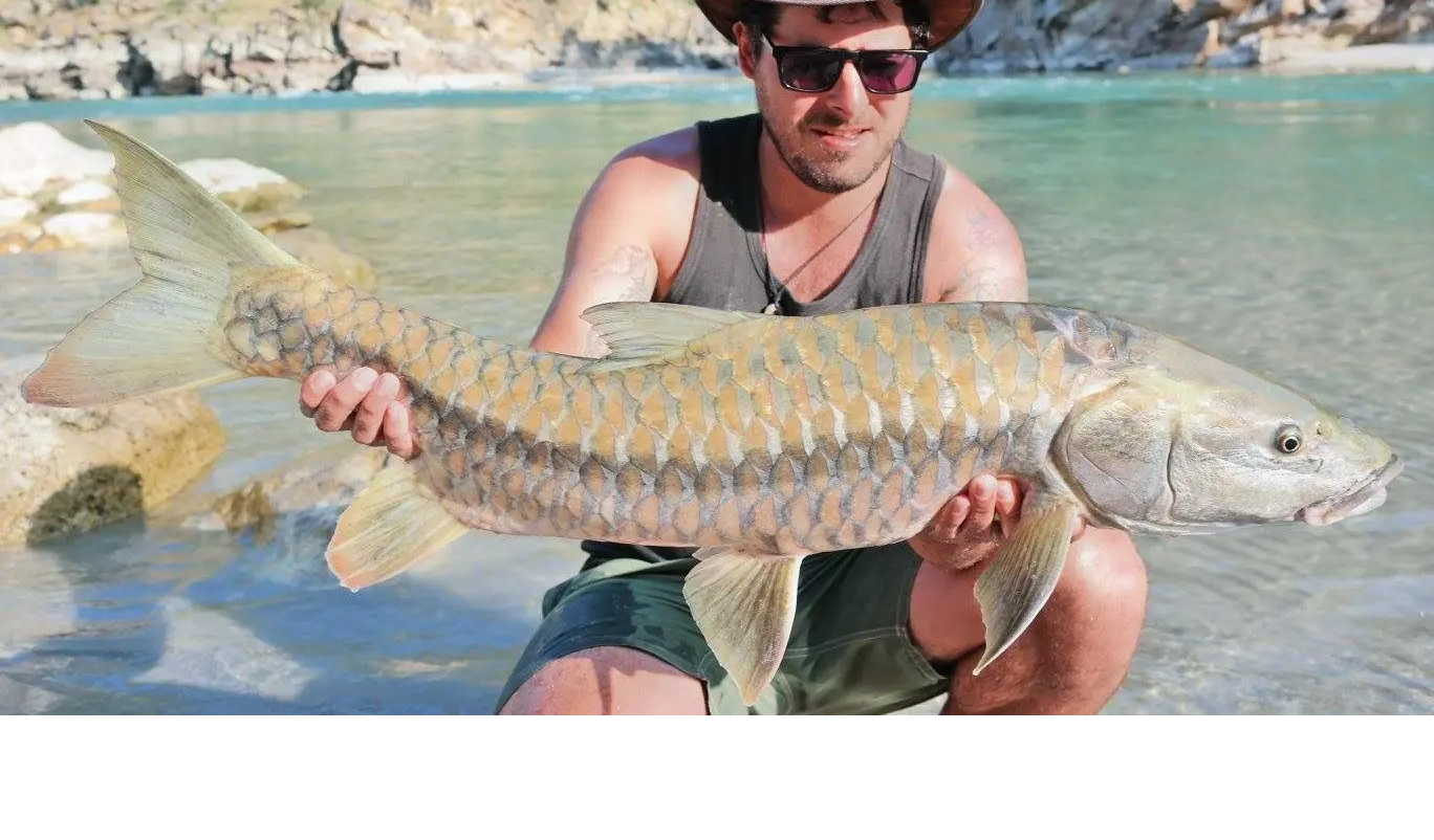 Fishing in the Mighty Karnali River