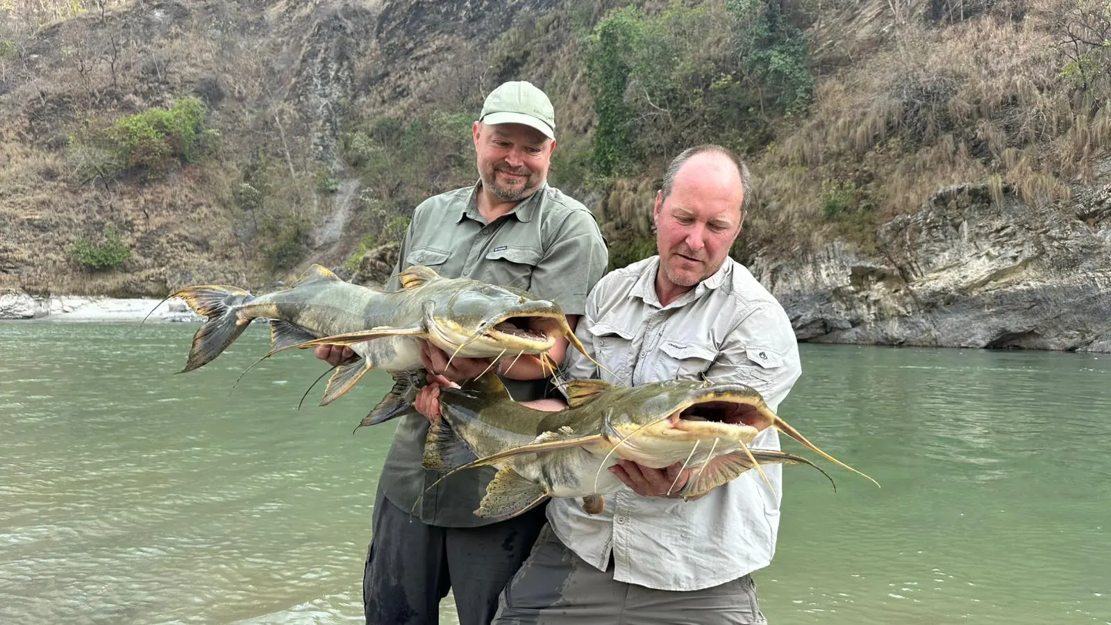Fishing in the Mighty Karnali River