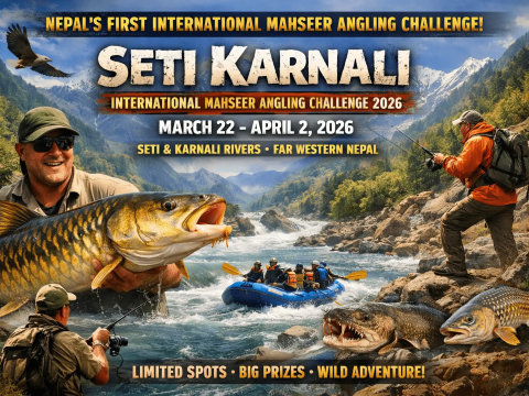 Nepal Announces First-Ever International Mahseer Fishing Competition