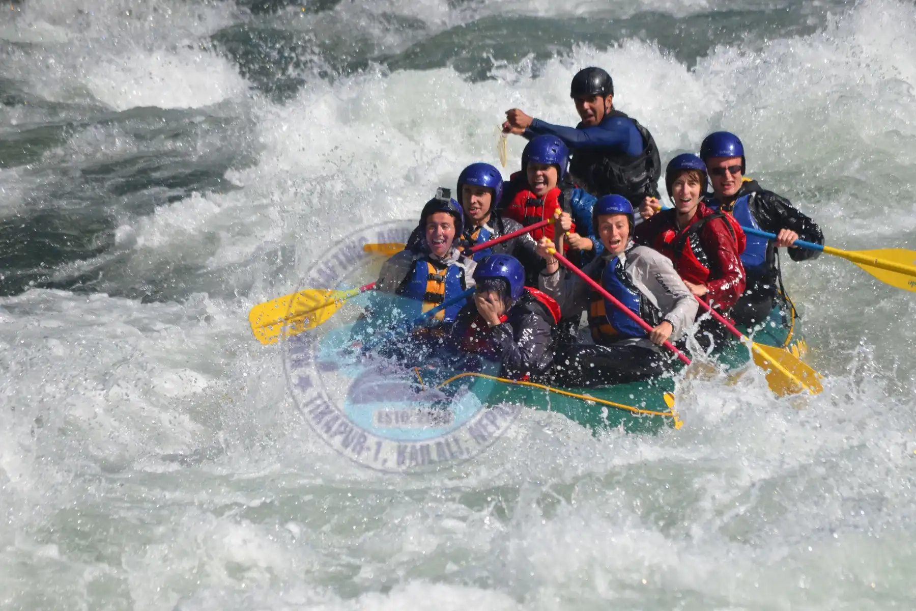 best rafting 1 day seti karnali river, rafting in nepal